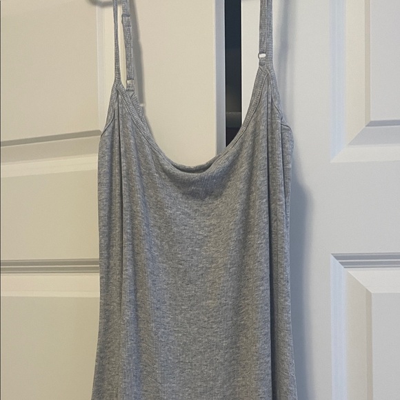 Aerie Light Gray Maxi Dress - Picture 2 of 5